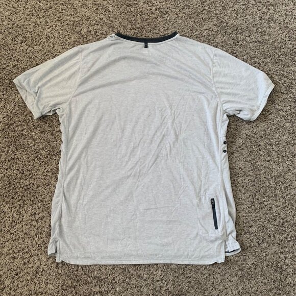 Nike Mens Running Dri-Fit V-Neck Athletic Shirt Size XL - Picture 4 of 7